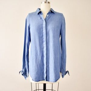 Banana Republic Dillon Chambray Top